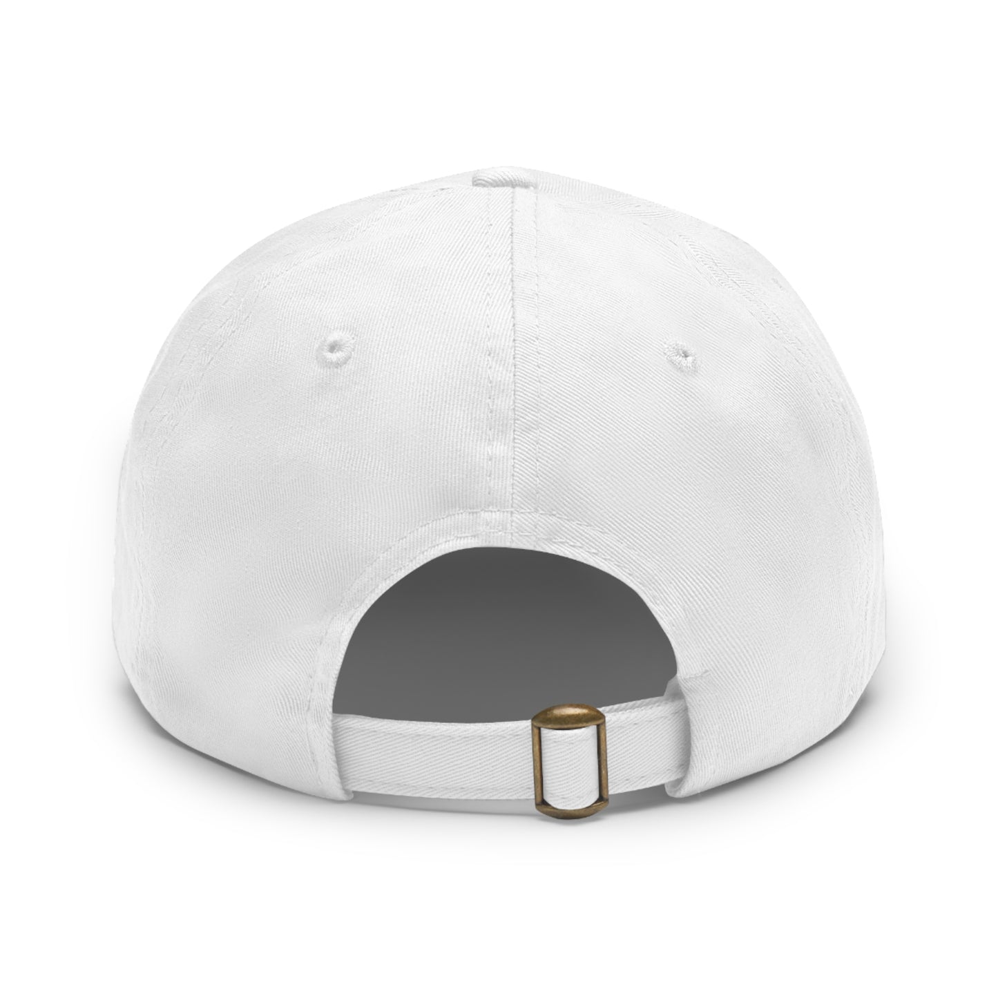 Classic Dad Hat with Leather Patch