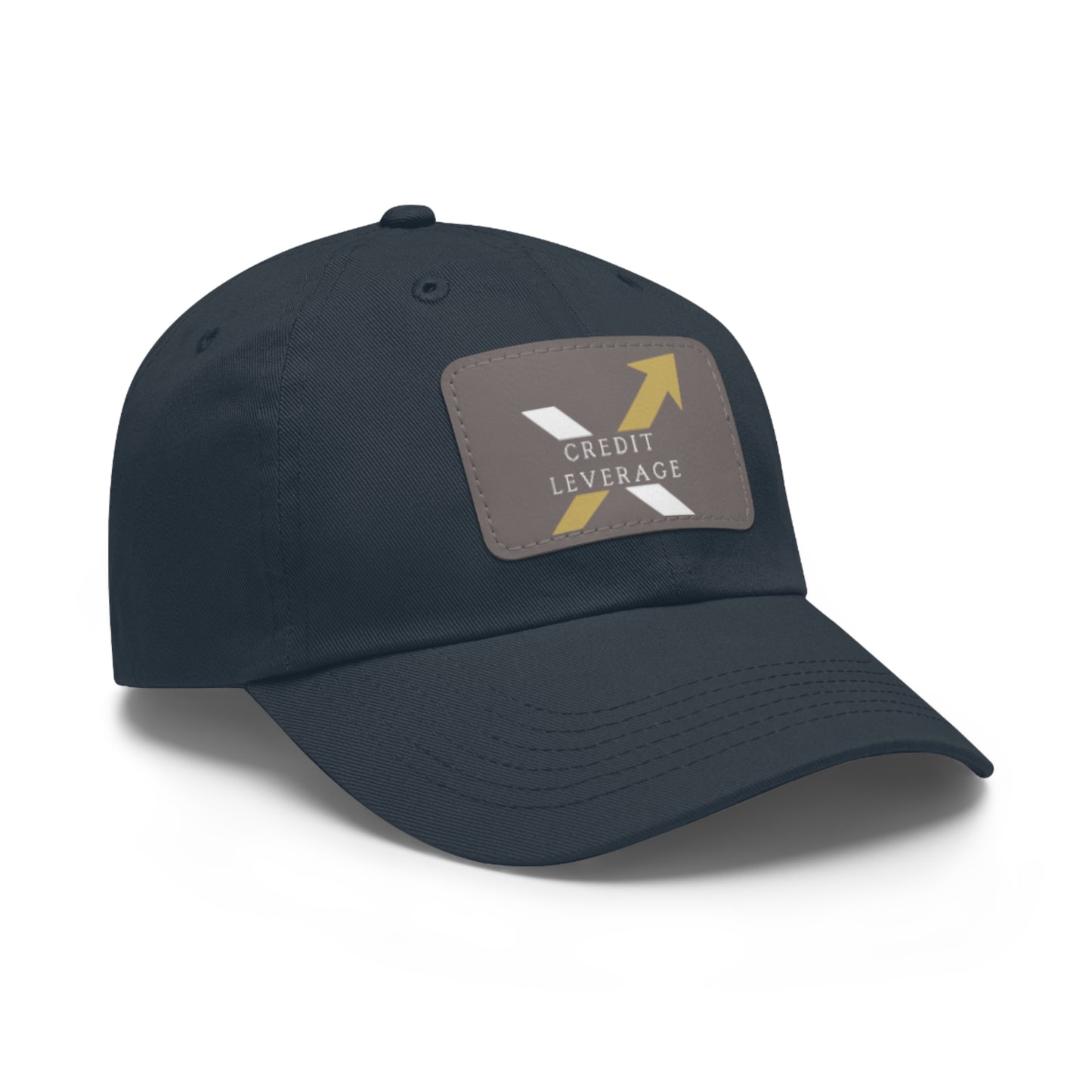 Classic Dad Hat with Leather Patch