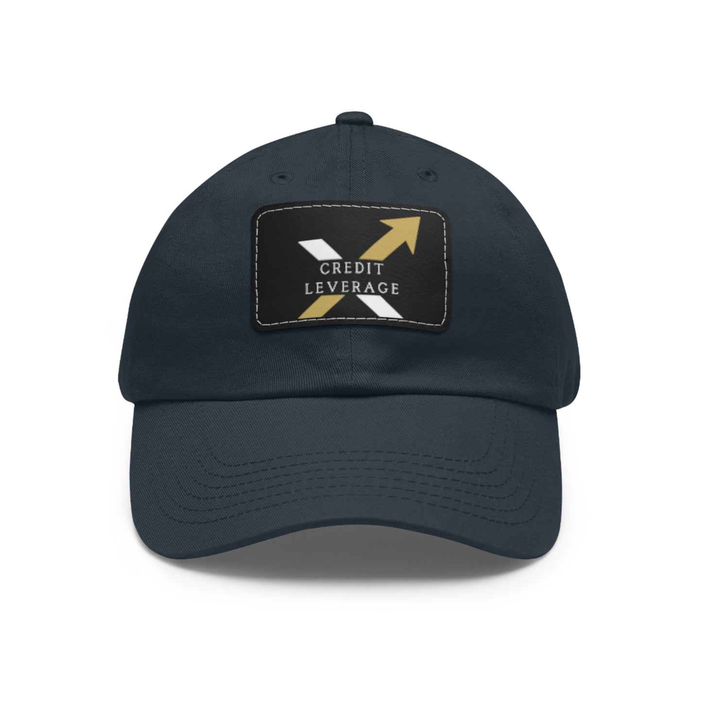 Classic Dad Hat with Leather Patch