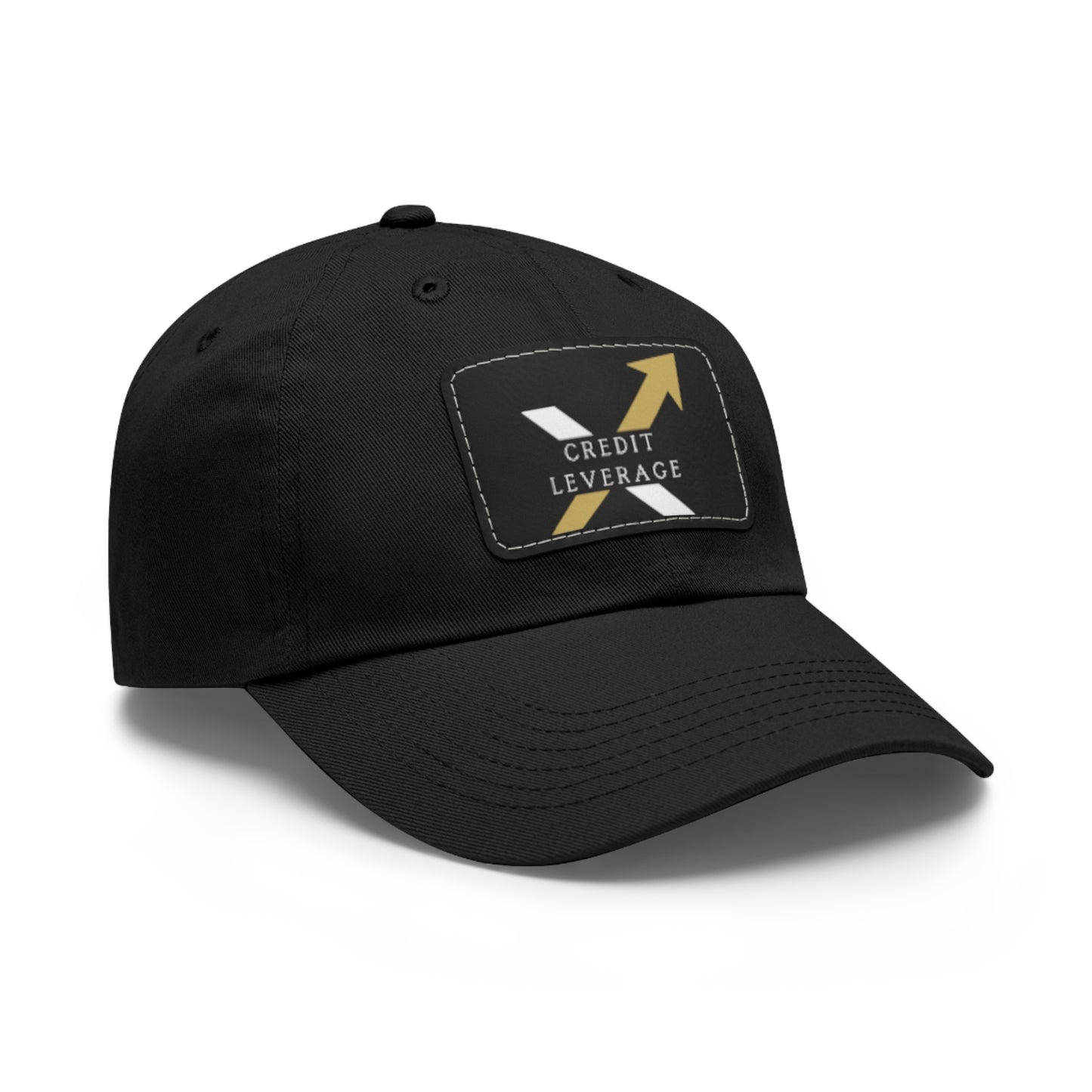 Classic Dad Hat with Leather Patch