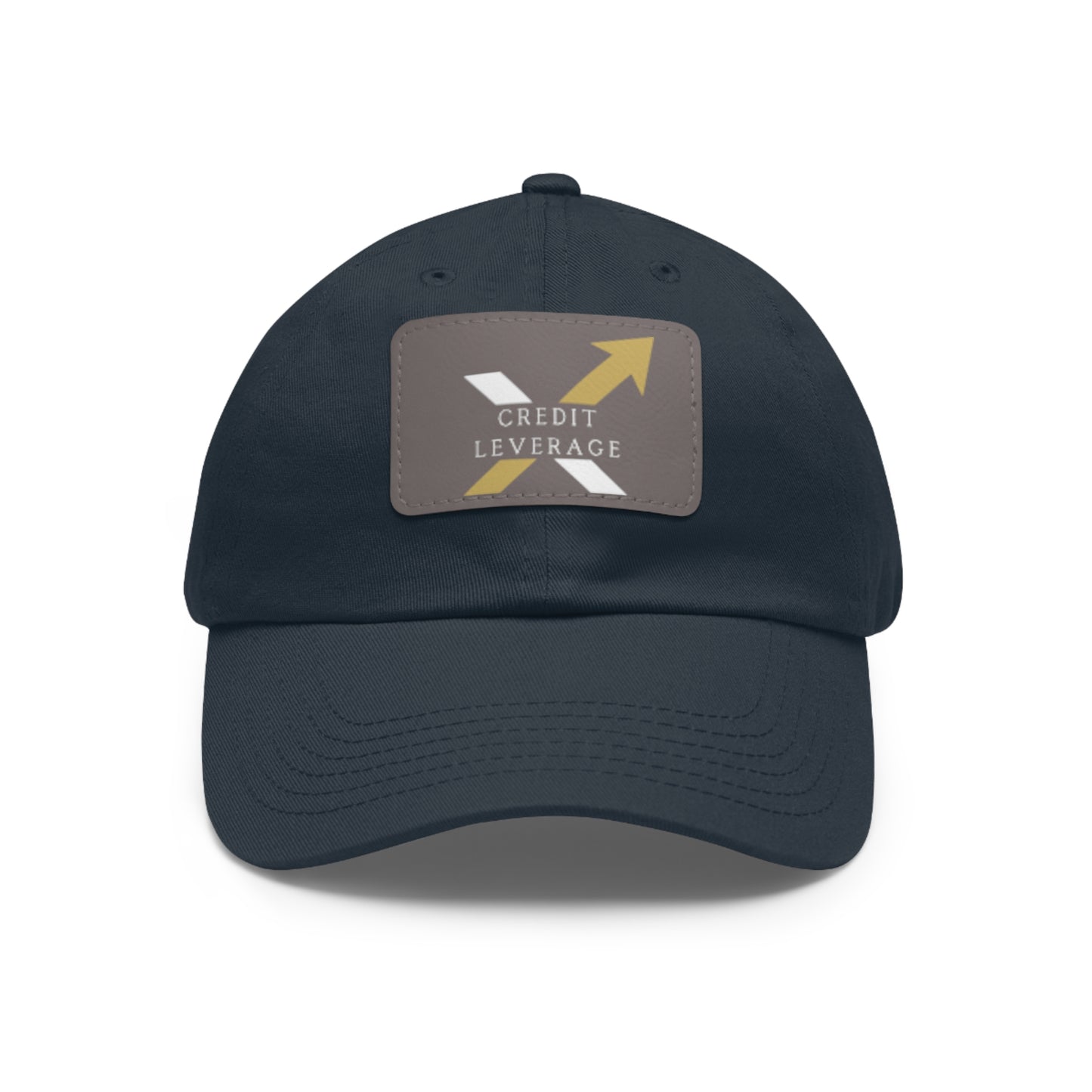 Classic Dad Hat with Leather Patch
