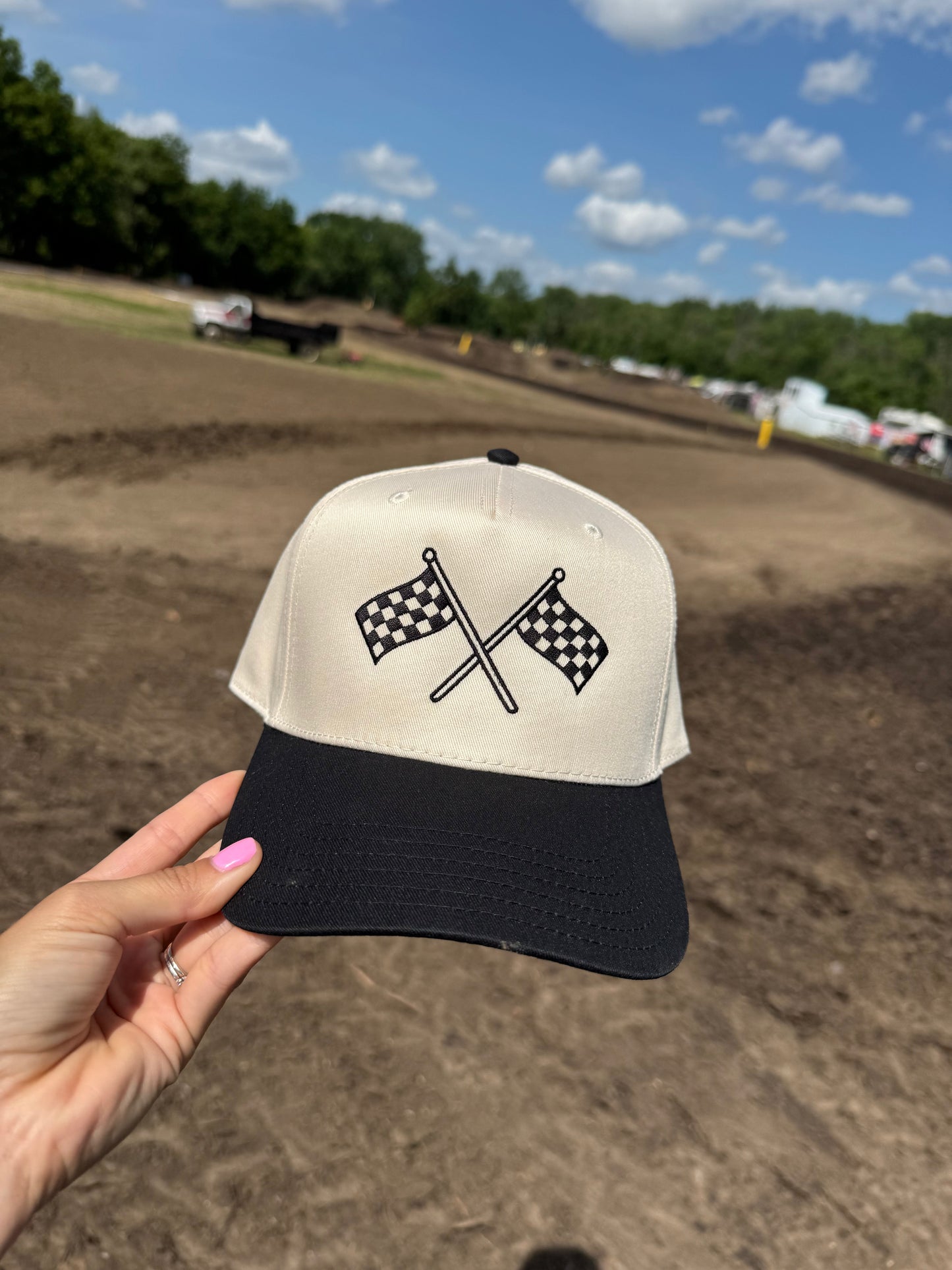 Checkered Flag Hat