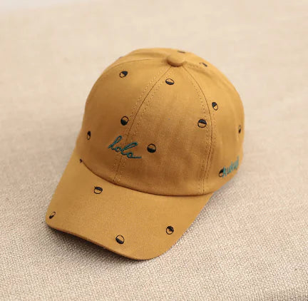 Baby Soft Cotton Adjustable Caps for Kids