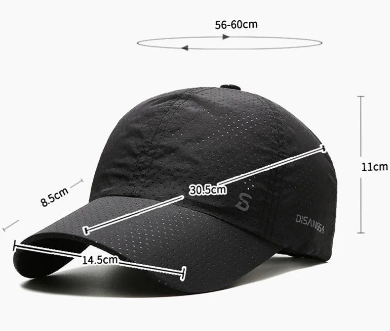 Quick Drying Breathable Duck Tongue Cap