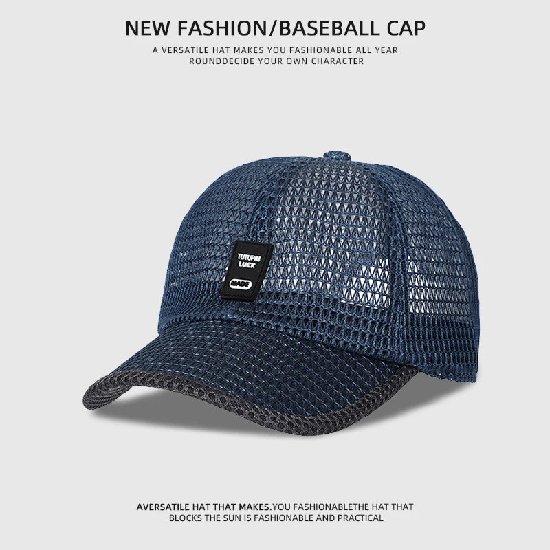 Men's Mesh Baseball Breathable Cap