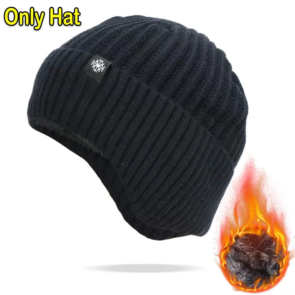Outdoor Men Winter Knitted Beanies Hat