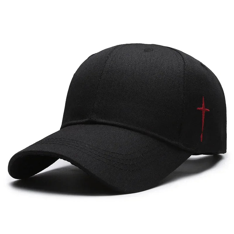 Men's Adjustable Water Drop Embroidery Baseball Cap