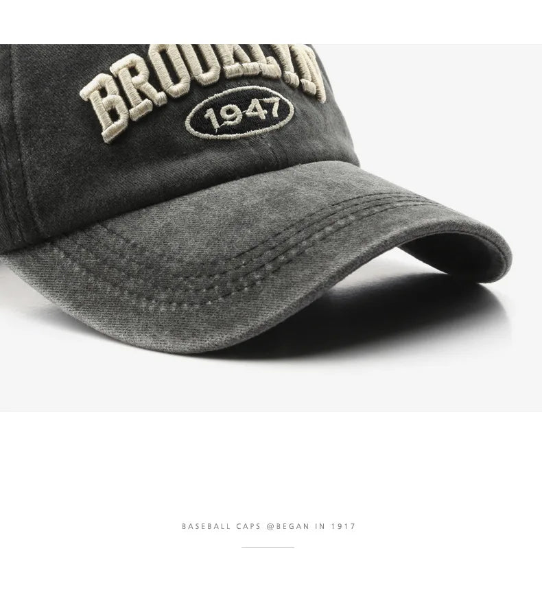 Brooklyn Snapback Hip-Hop Baseball Cap