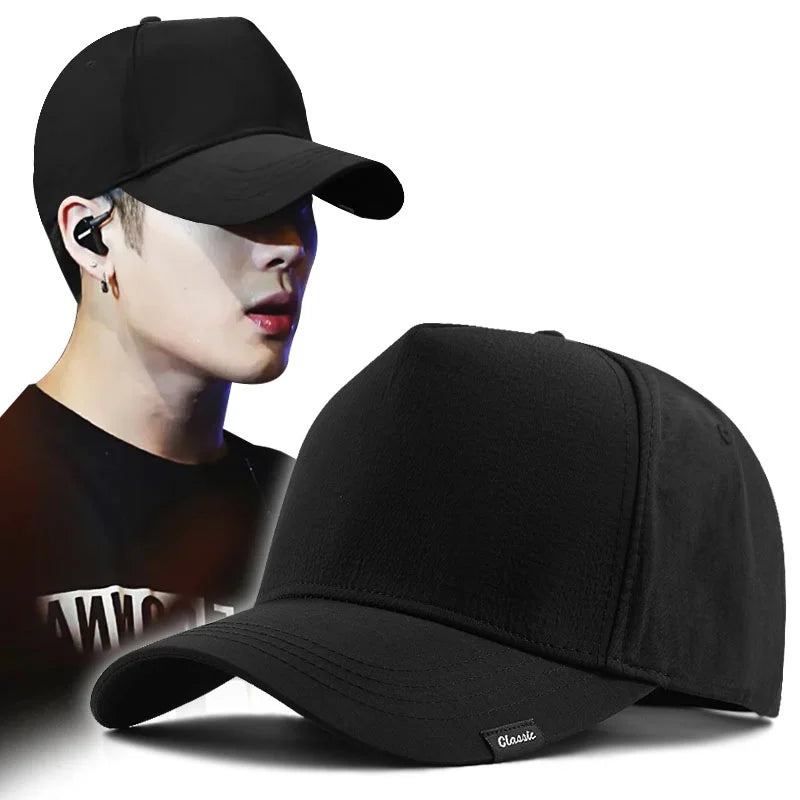 Quick-Dry High Crown Baseball Cap