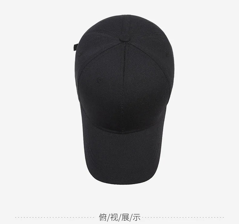 Men's Adjustable Water Drop Embroidery Baseball Cap