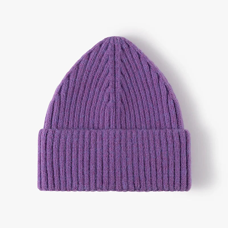 Warm Knit Beanie Hat for Men and Women