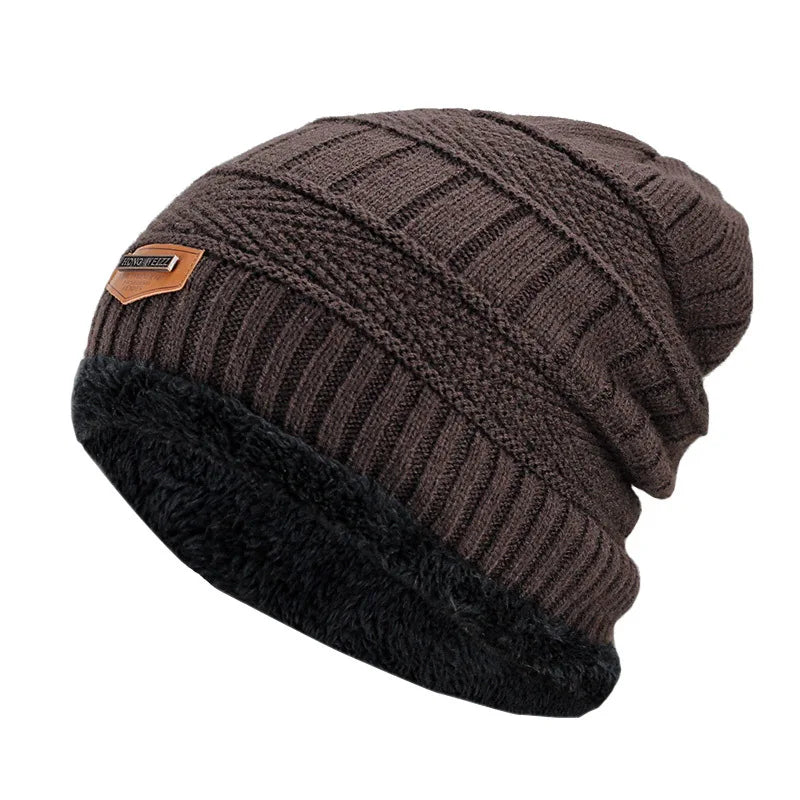 Winter Beanie Knitted Hat Winter Cap