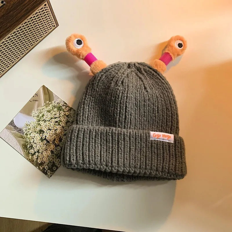 Cute Cartoon Quirky Light-emitting Tentacle Knitted Hat