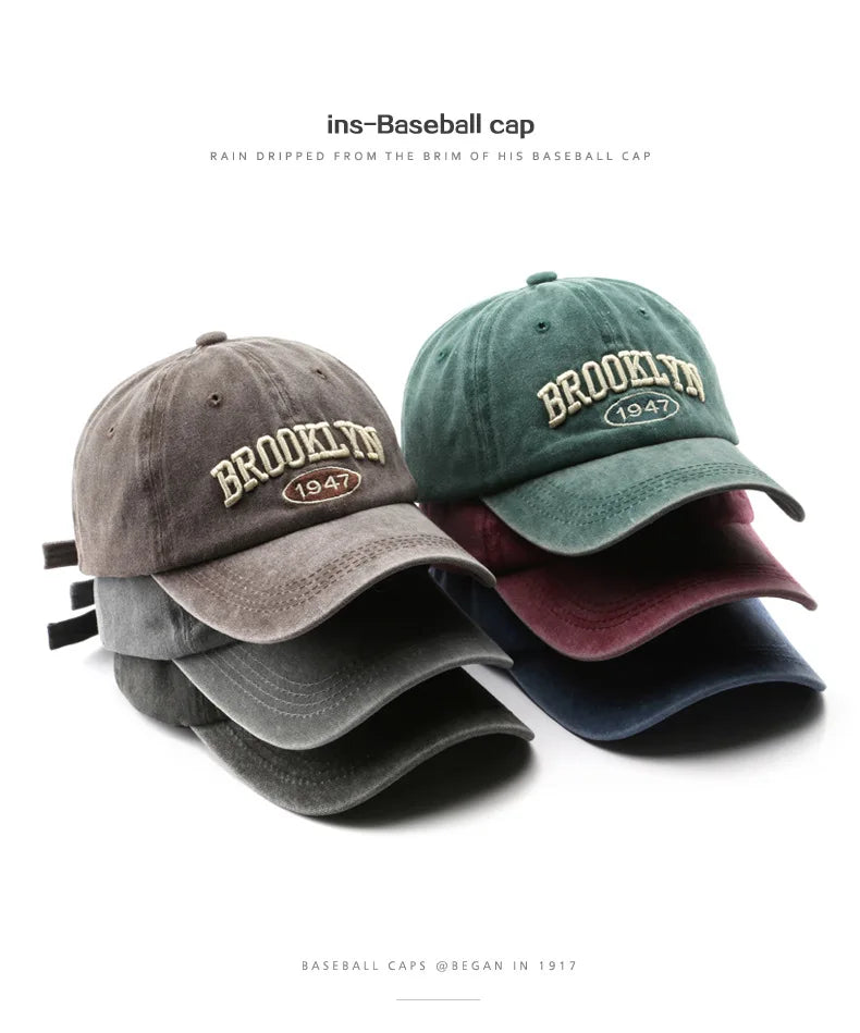 Brooklyn Snapback Hip-Hop Baseball Cap