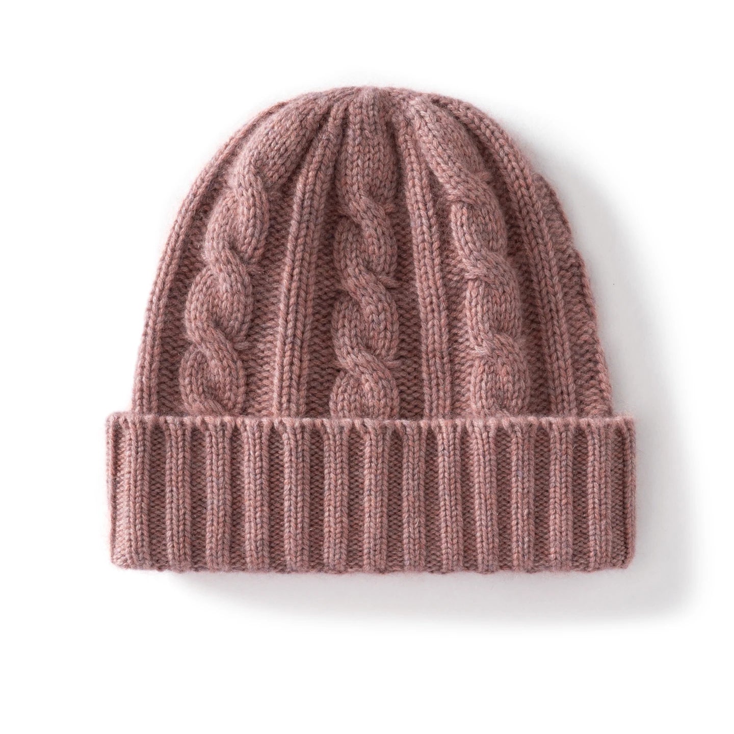 Winter New Thickened Fashion Solid Twisted Knitted Beanies Hats