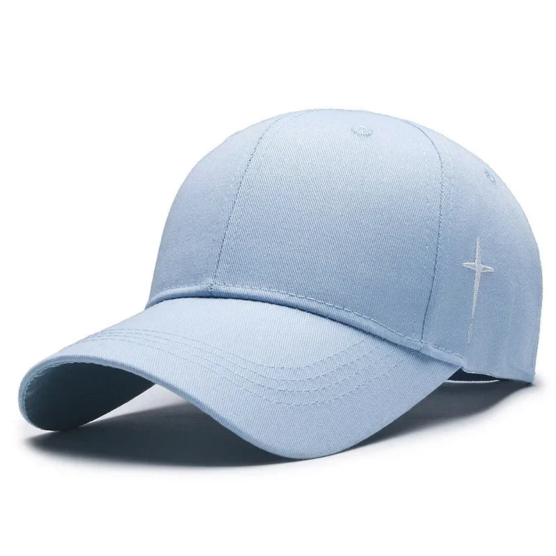 Men's Adjustable Water Drop Embroidery Baseball Cap