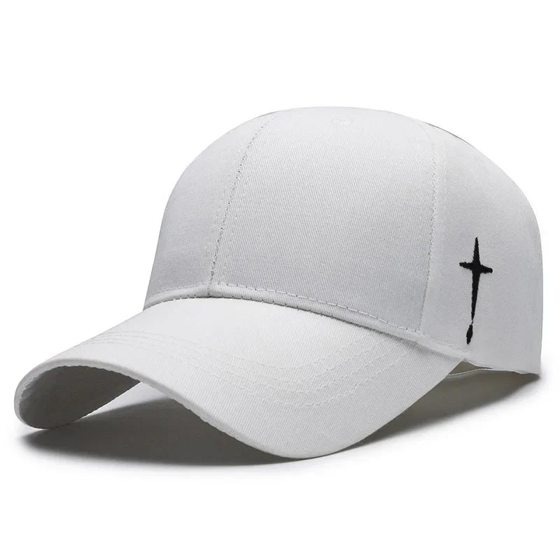 Men's Adjustable Water Drop Embroidery Baseball Cap