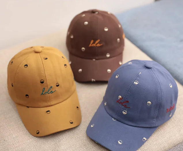 Baby Soft Cotton Adjustable Caps for Kids