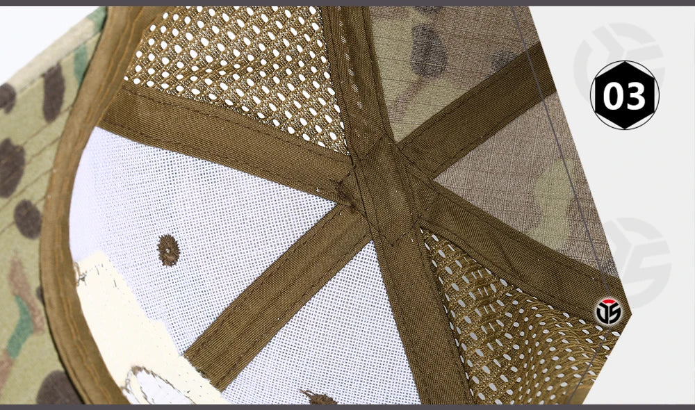 Breathable Baseball Caps Sun Protection Trucker Hats