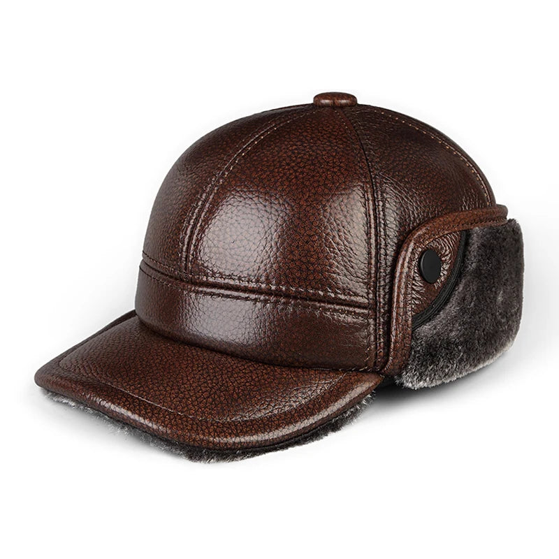 High Quality Genuine Leather Cowhide Hats