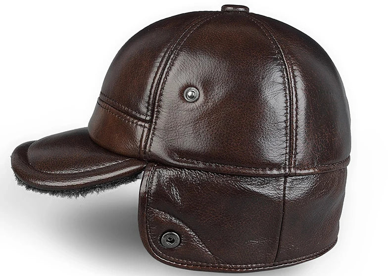 High Quality Genuine Leather Cowhide Hats