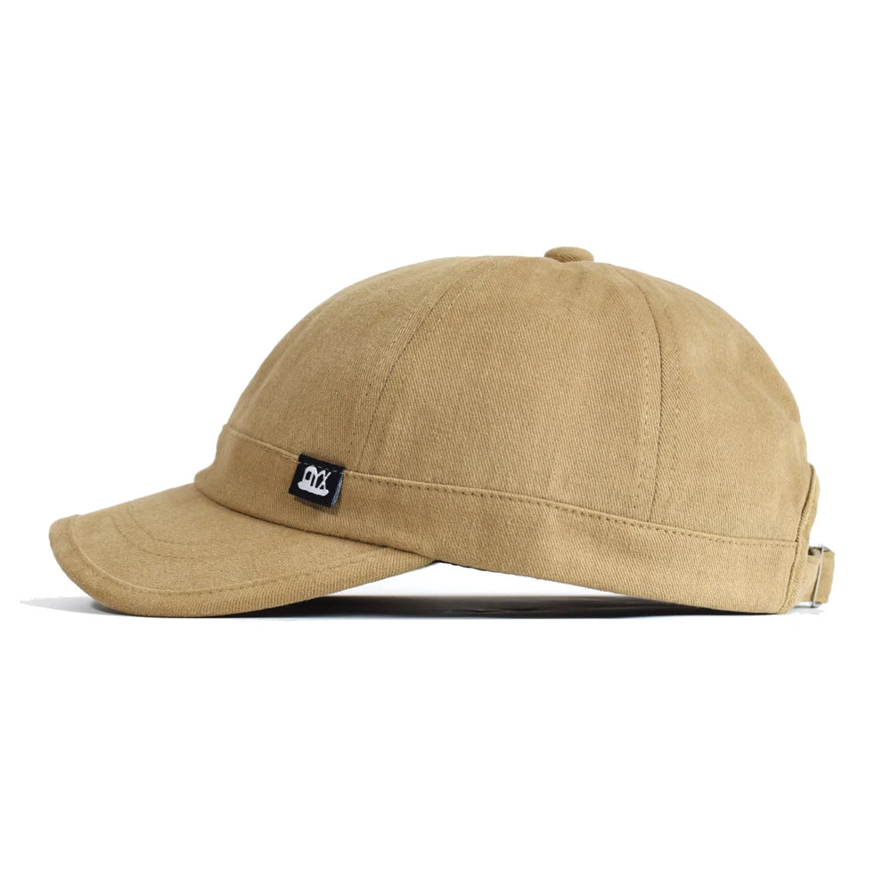 Vintage Short Brim Trucker Style Low Profile Baseball Cap