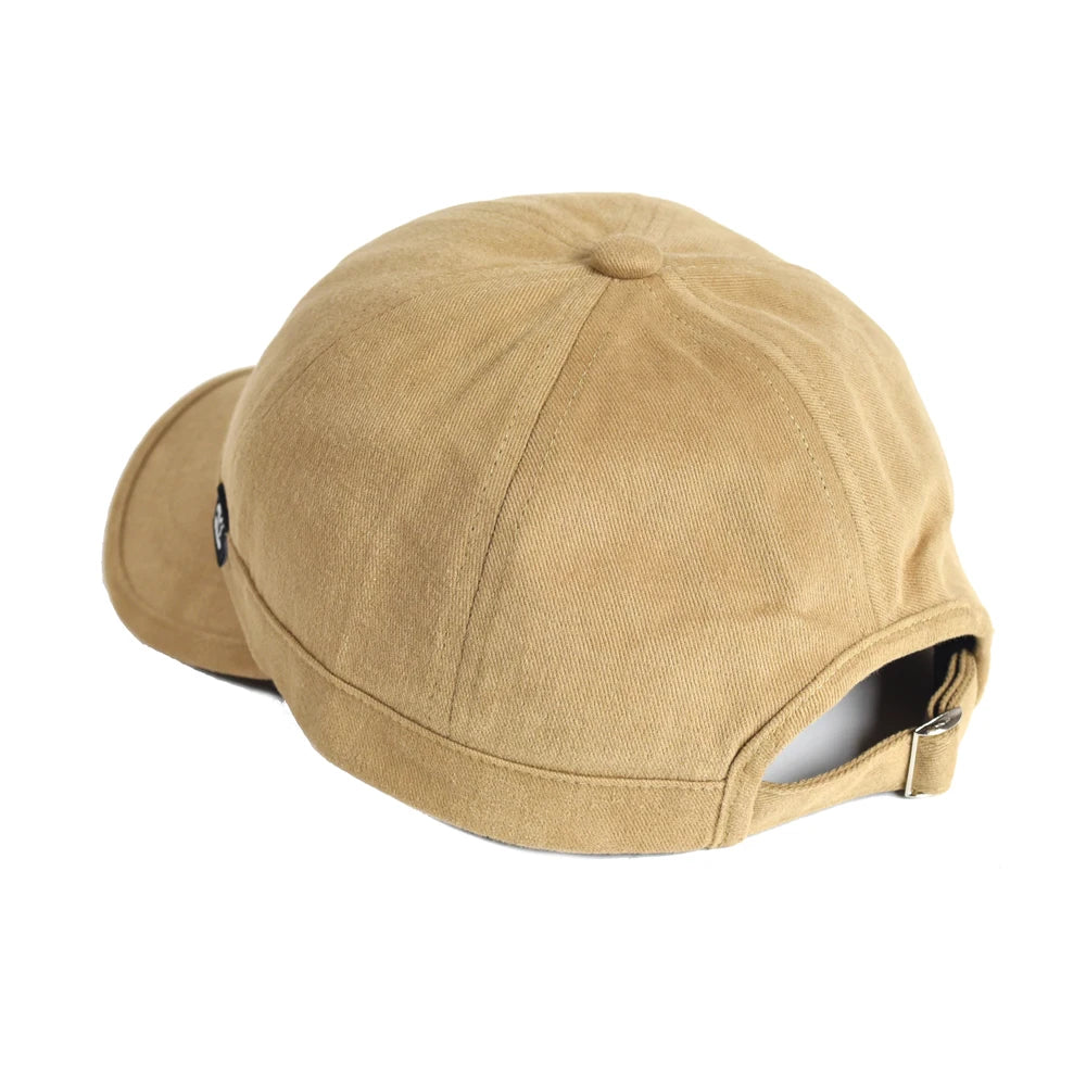 Vintage Short Brim Trucker Style Low Profile Baseball Cap