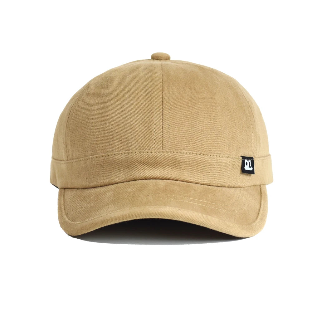 Vintage Short Brim Trucker Style Low Profile Baseball Cap