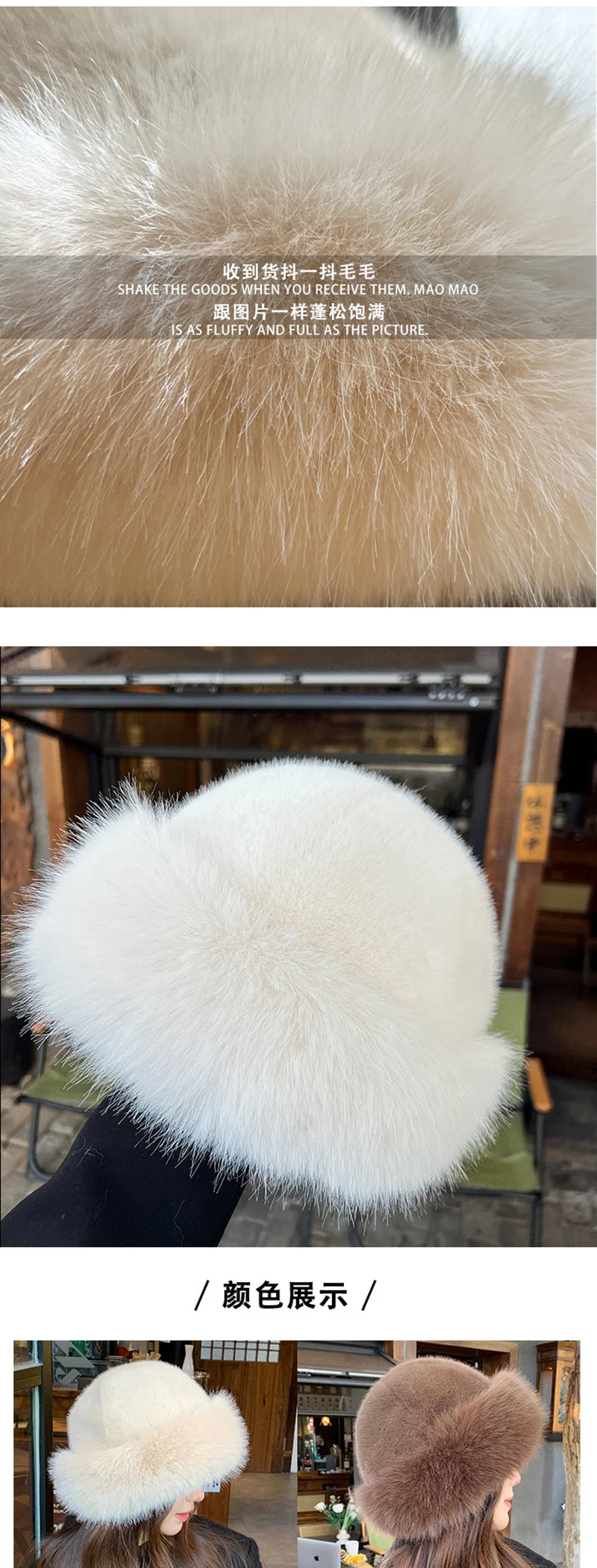 New Style Fashion Women's Winter New Thick Warm  Mongolia Hat