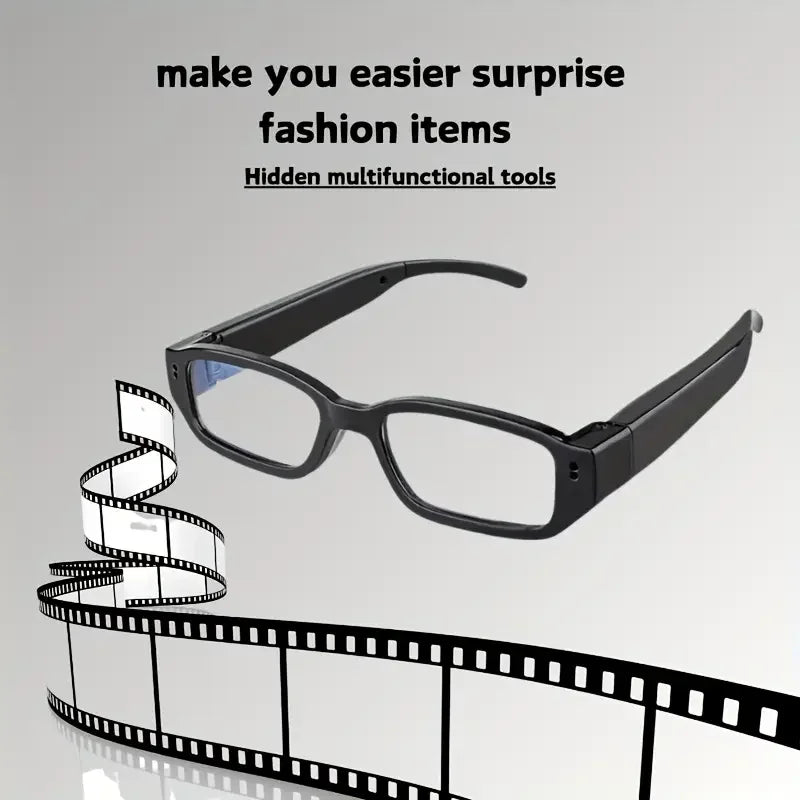 Portable 1080P HD Mini Glasses With Camera Video Recorder