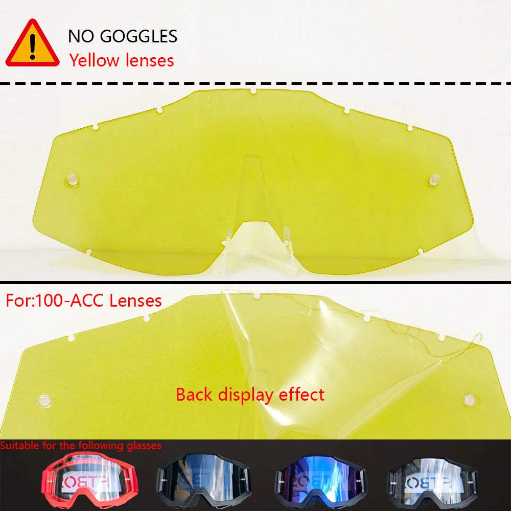 Windproof Men MTB Cycling Dirt Bike Racing Goggles ATV  Motorcycle Glasses