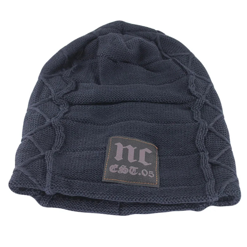 Warm Beanies Skullies Fashion Letter Knitted Women Hat