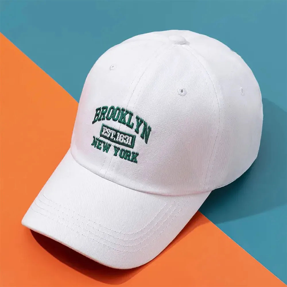 Vintage Embroidered Baseball Cap With BROOKLYN NEW YORK