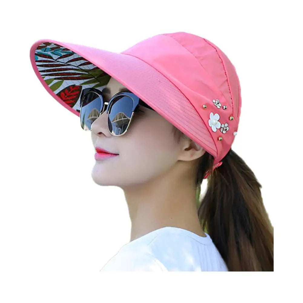 Women's Wide Brim Foldable Sun Hat