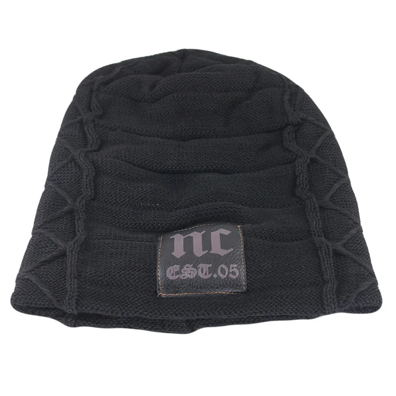 Warm Beanies Skullies Fashion Letter Knitted Women Hat