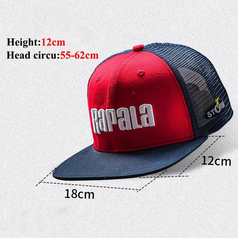 Mesh Fishing Hat Breathable Baseball Cap Outdoor Sports Sunshade Hat