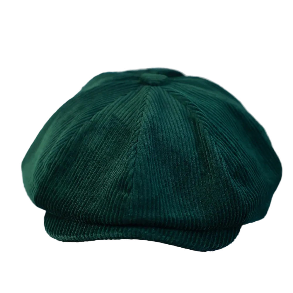 New Retro Caps For Men Corduroy Newsboy Hat Flat Cap