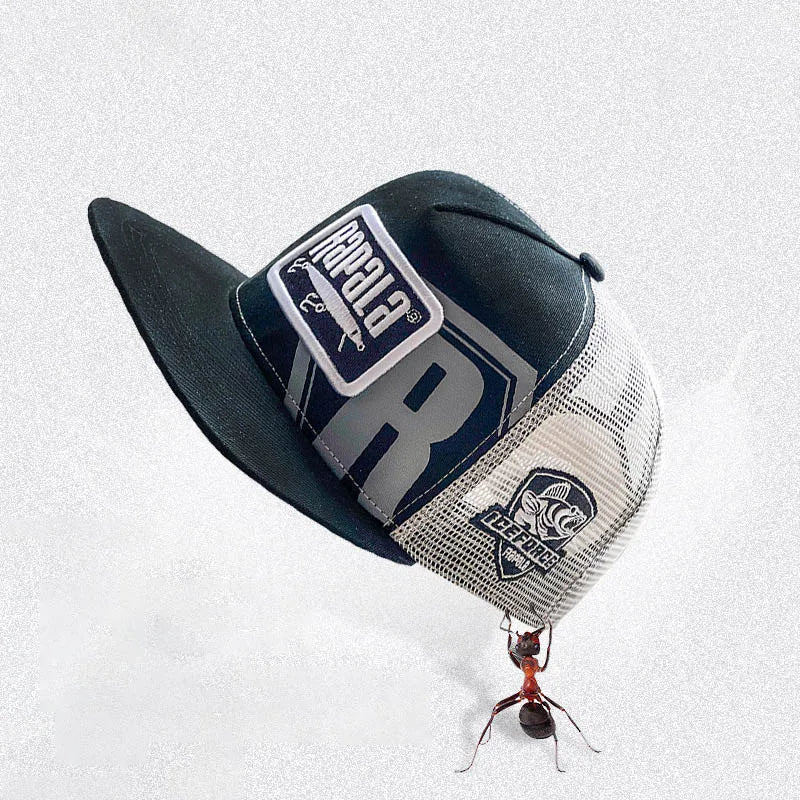 Mesh Fishing Hat Breathable Baseball Cap Outdoor Sports Sunshade Hat