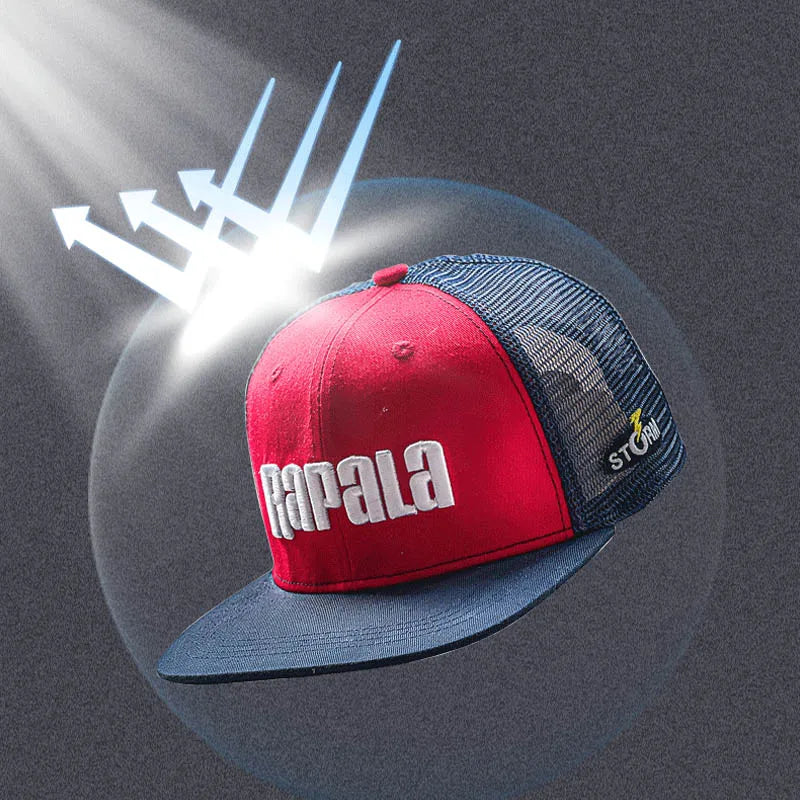 Mesh Fishing Hat Breathable Baseball Cap Outdoor Sports Sunshade Hat