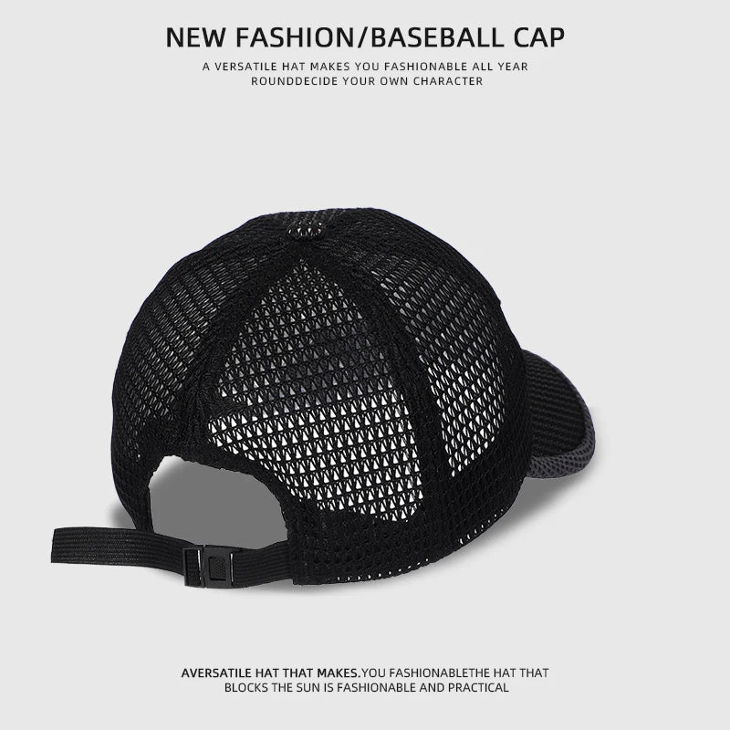 Men's Mesh Baseball Breathable Cap