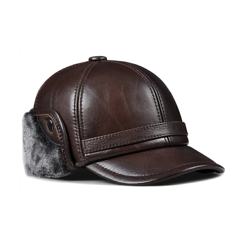 High Quality Genuine Leather Cowhide Hats
