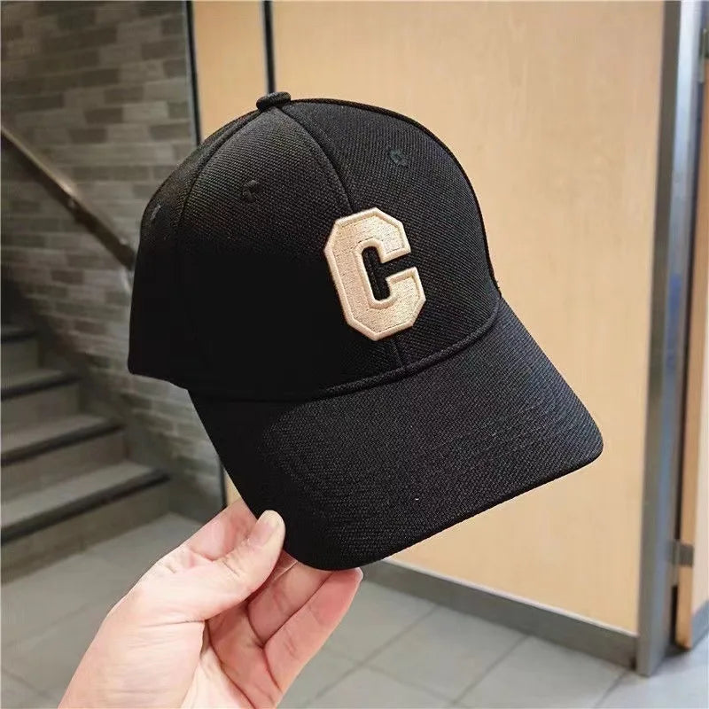 C-Letter Embroidered Baseball Cap