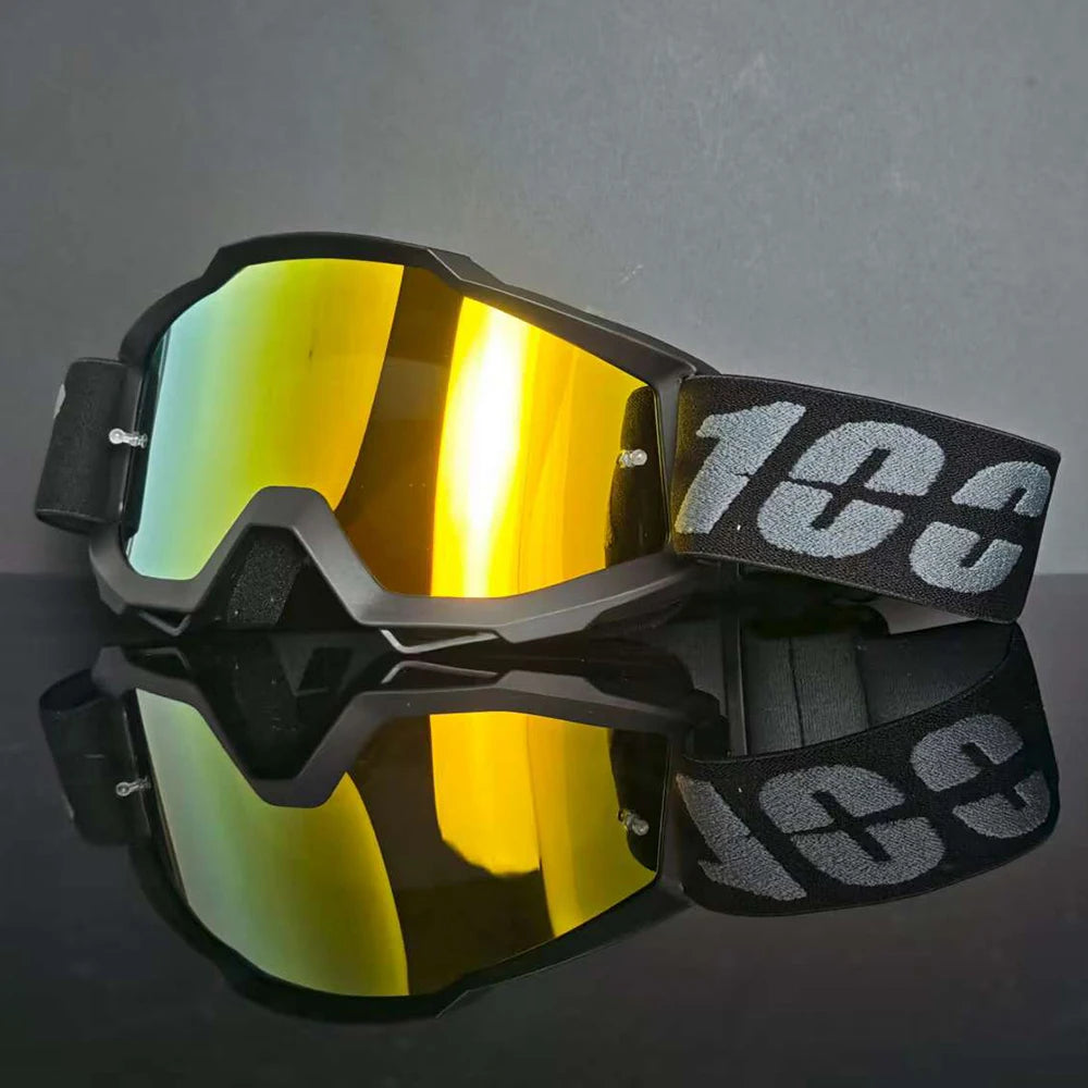 Windproof Men MTB Cycling Dirt Bike Racing Goggles ATV  Motorcycle Glasses
