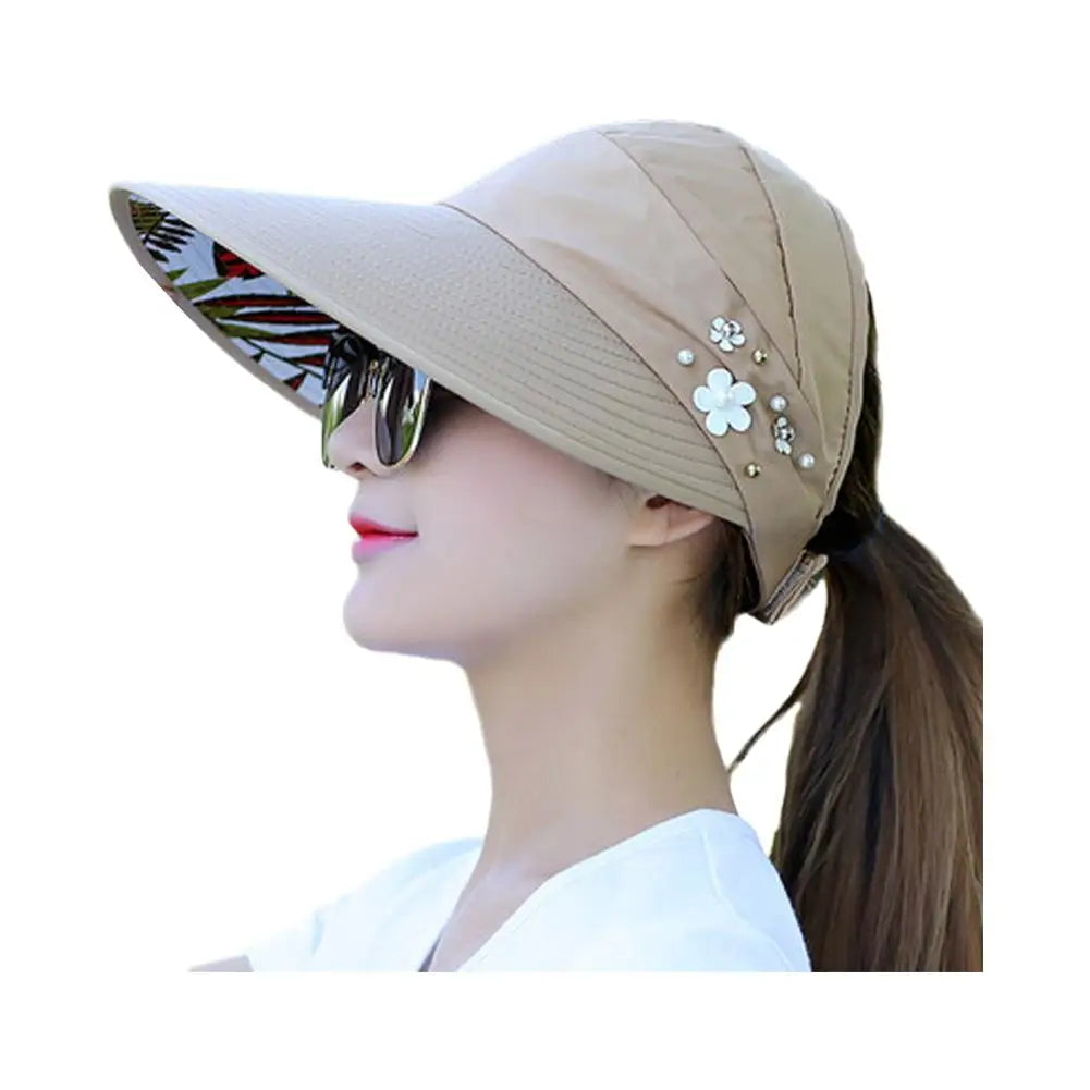 Women's Wide Brim Foldable Sun Hat