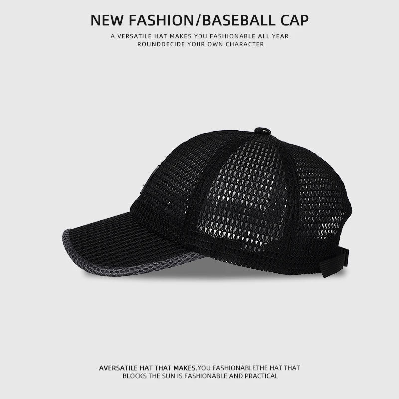 Men's Mesh Baseball Breathable Cap