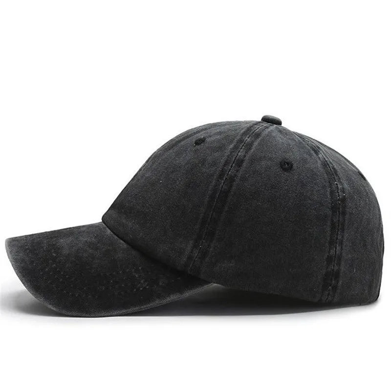 Fashion Solid Baseball Caps for Men Streetwear