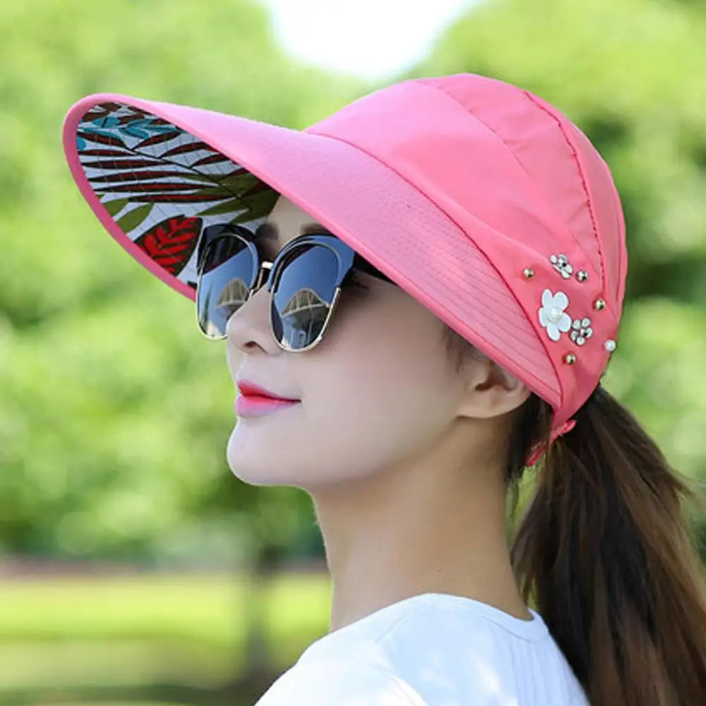 Women's Wide Brim Foldable Sun Hat