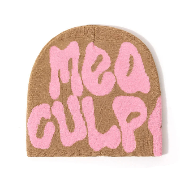MEA CULPA Hip Hop Beanie Knit Cap