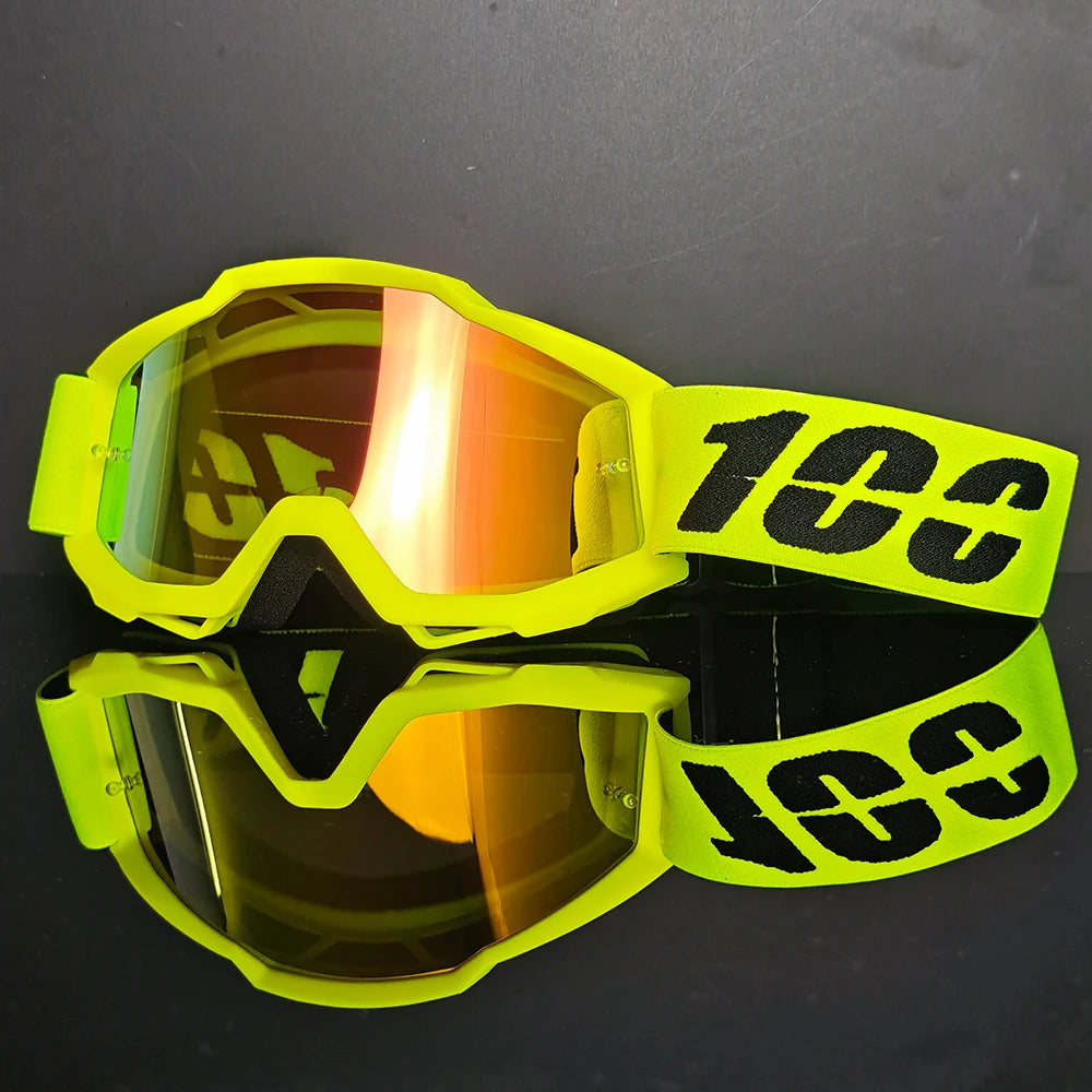 Windproof Men MTB Cycling Dirt Bike Racing Goggles ATV  Motorcycle Glasses