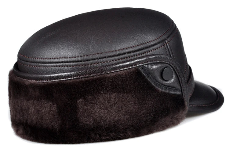 High Quality Genuine Leather Cowhide Hats